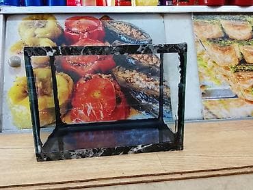 Dördbucaq akvarium, Boş, 10 l, Ödənişli çatdırılma