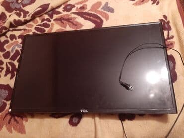 TCL LED televizor/monitor - Ekran: düz, nazik çərçivəli LED panel -