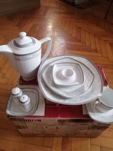 фольксваген поло седан 1 6: Обеденный набор, цвет - Белый — 1