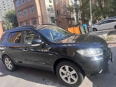 zapi satisi: Hyundai Santa Fe SUV – 4WD, avtomat, qara rəng Mühərrik və yürüş: - — 3