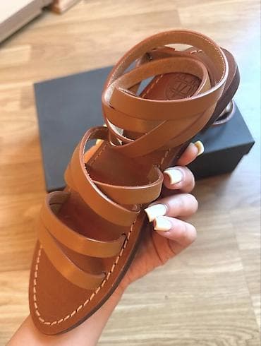 ayaggabı: Massimo Dutti, Ölçü: 36, rəng - Qəhvəyi, Yeni — 3