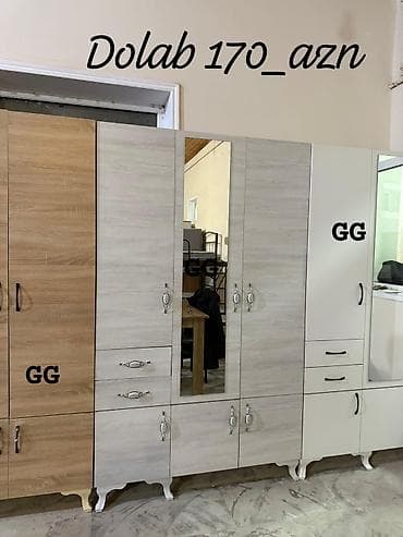 Yeni və sifarişlə hazırlanan 3 qapılı dolab - Qiymət: 170 AZN — 1