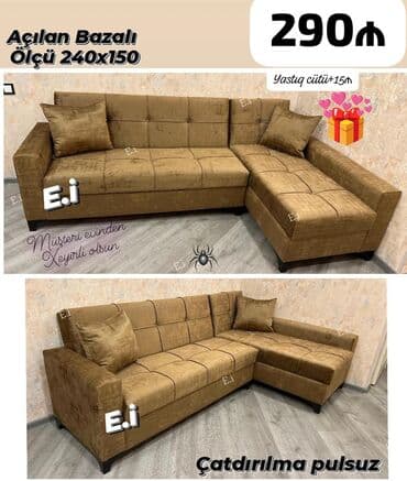 Matraslar: Künc divan, Yeni, Açılan, Bazalı — 1