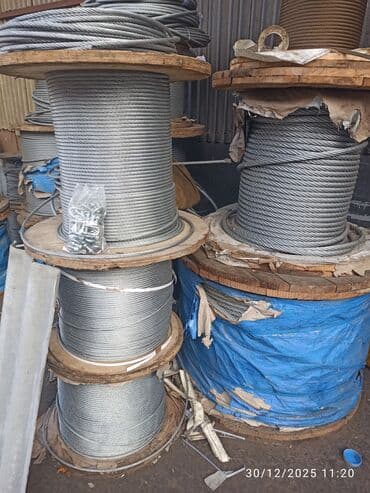 Digər nəqliyyat: Polad tros (wire rope) – böyük bobinlərdə Təyinat: 3 azn - dən — 8