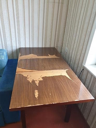 Masalar: Qonaq masası, Açılan, Taxta, Dördbucaq masa — 1