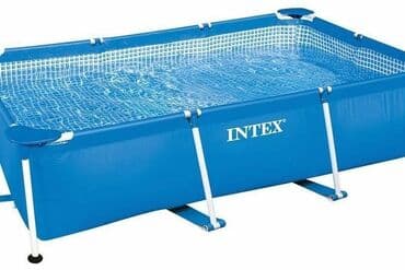 дом с бассейном: İntex qurma hovuz ölçüləri: Uzunluğu - 3 metr eni - 2 metr — 3