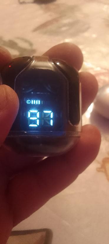 blutuz nausnikler: Simsiz (Bluetooth) Qulaqcıqlar, rəng - Qara — 2