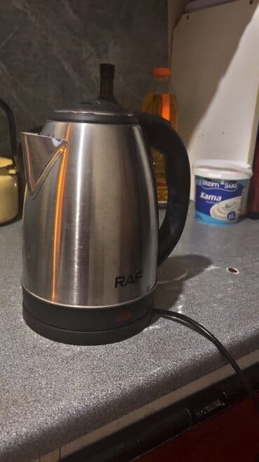tok çaydan: RAF elektrik çaydanı - Paslanmayan poladdan gövdə: istiliyi yaxşı — 1