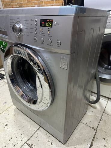 стиральные машины узкие: Paltaryuyan maşın LG, 6 kq, İşlənmiş, Avtomat, Qurutma var, Kredit yoxdur, Ödənişli çatdırılma — 4