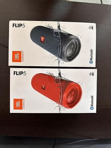 Audio: 80 azndan başlayan qiymət Portativ səsgücləndirici JBL FLIP 5 Red — 3
