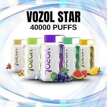 lost mary 5000: VOZOL STAR – 40000 puffs - Birdəfəlik elektronik vape qurğusu - — 1
