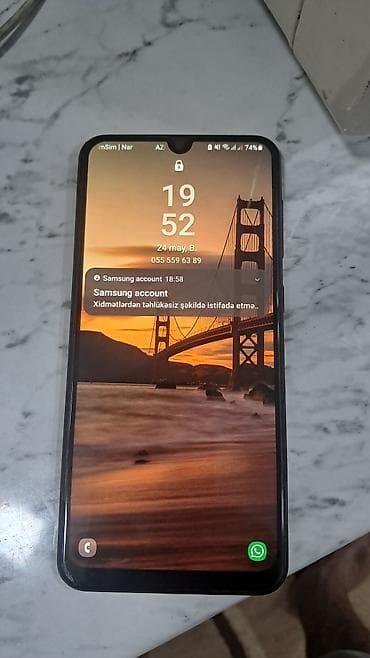 x96 mini android tv box ram rom: Samsung Galaxy A50, 64 GB, rəng - Qara, Barmaq izi — 3