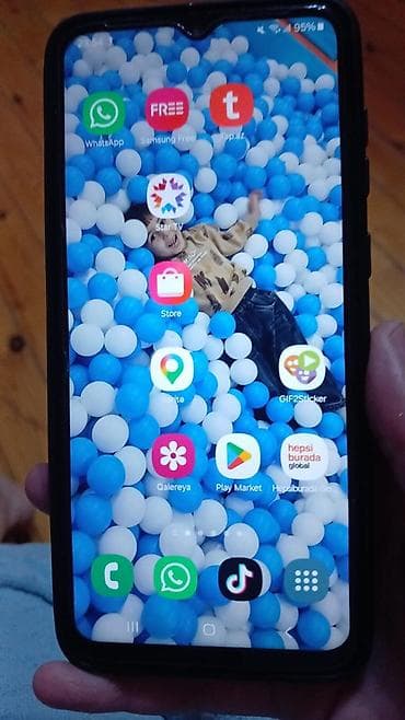 philips xenium 9@9h: Samsung Galaxy A23, 128 GB, rəng - Qara, Barmaq izi — 2