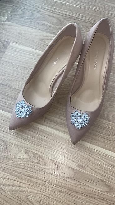 tufli: Zərif qadın tuflisi – New Look brendi - Rəng: pudra/çəhrayı-bej ton - — 3