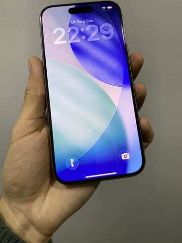 rəsmi 14 c: IPhone 15 Pro, 128 GB, Natural Titanium, Face ID — 8