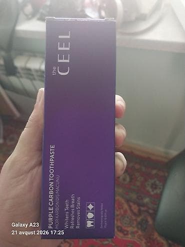 ucuz radiator: The CEEL Purple Carbon Toothpaste – Mor Karbon Diş Macunu - Dişləri — 1