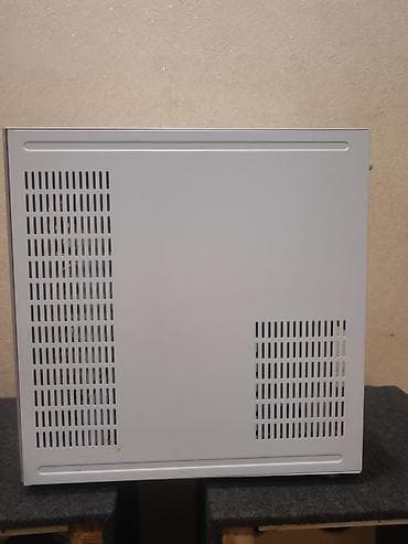 komputer aksesuar: Ağ rəngli şüşə panelli gaming PC korpusu – ARGB ventilyatorlarla — 4