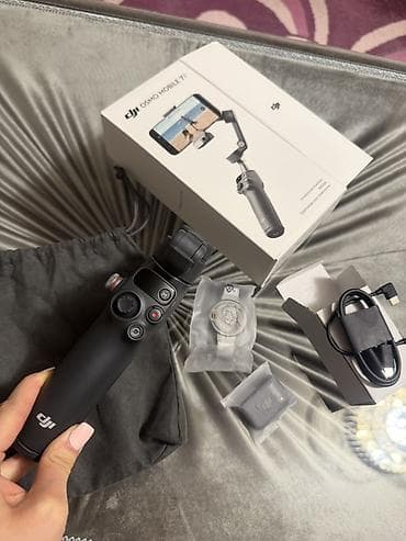 iphone 7 world telecom: DJI Osmo Mobile 7P – smartfon üçün 3 oxlu stabilizator Xüsusiyyətlər — 2
