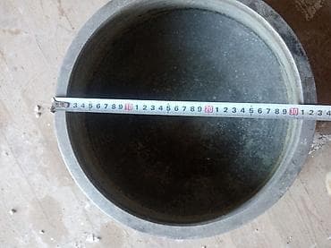 manqal komuru: Qazan, rəng - Qızılı, Alüminium, 5-dən çox l, 32 sm, Rusiya — 3