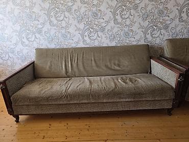 paddon divan: İşlənmiş, Klassik divan, 2 kreslo, Bazalı, Açılan — 1
