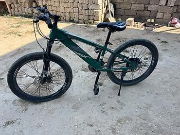 MTB tipli velosiped – BTMX GTR-103 - Rəng: tünd yaşıl, ağ/boz — 2
