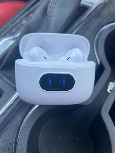 Originaldi,Bluetooth qulaqlıq – ağ rəng, şarj qutusu ilə - Tam simsiz