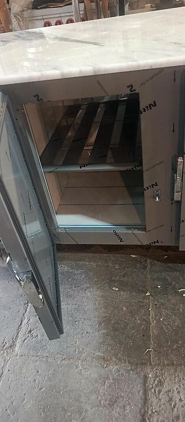 Mərmər üstlü soyuducu iş masası - Təyinat: restoran, kafe, qastronom — 2