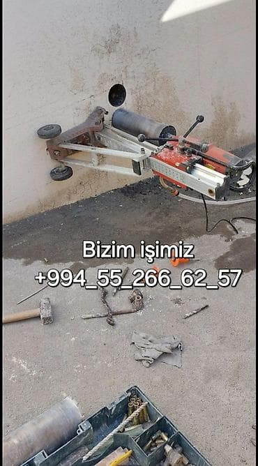 Beton kəsimi və deşmə xidməti - Dəqiq və səliqəli beton kəsimi — 10