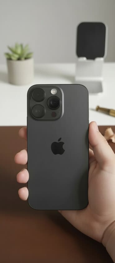 hava təravətləndirici: IPhone 16 Pro, 256 GB, Qara, Face ID — 1