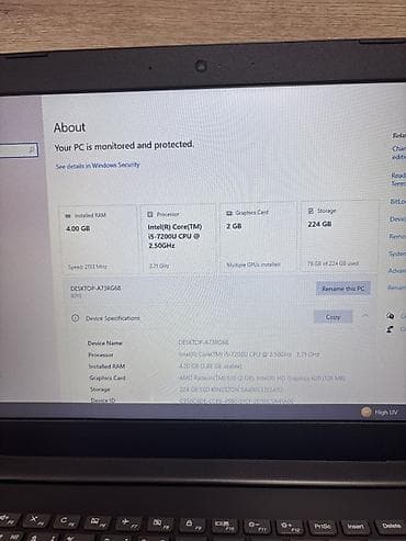 notebook bluetooth: Lenovo noutbuk - Ekran: 15.6" (HD), mat səth - Prosessor: Intel Core — 2