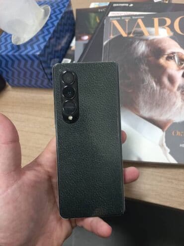 z fold 3 qiymeti: Samsung Z, цвет - Черный, Сенсорный, Отпечаток пальца, Беспроводная зарядка — 3