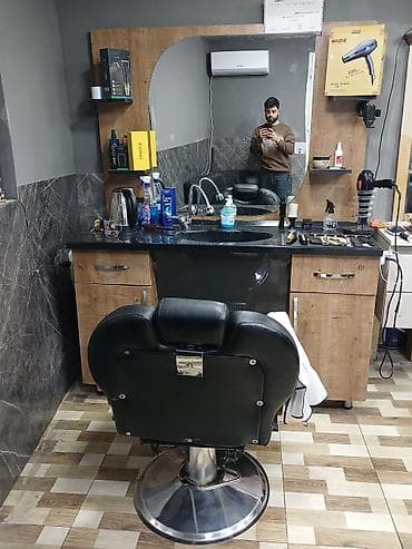 salon mebeleri: Peşəkar bərbər avadanlıqları dəsti real alici əlaqə saxlasin — 2