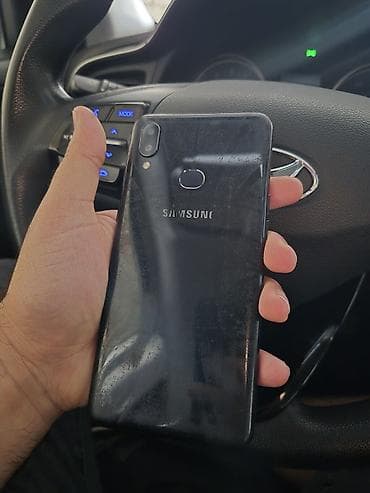 samsung c5 pro: Samsung Galaxy A10s, 32 GB, rəng - Göy, Barmaq izi — 2
