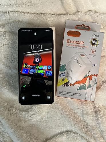 Samsung Galaxy A12, 32 GB, rəng - Göy, Barmaq izi, Face ID