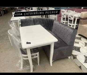 2ci əl divan kreslo: Yeni, Künc divan, Mətbəx üçün, Açılmayan — 4