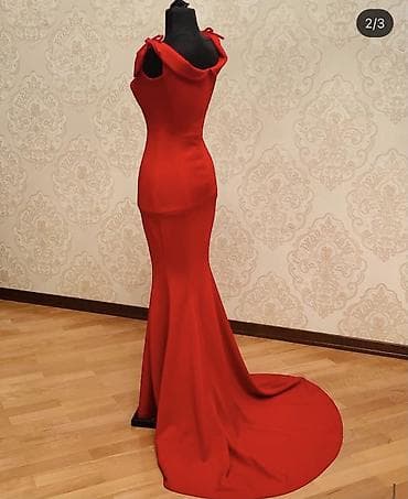 Kişi ayaqqabıları: Qırmızı mərasim geyimi – mermaid kəsim - Rəng: parlaq qırmızı - — 3