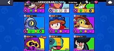 destler: Brawl Stars hesabı – yüksək səviyyəli, güclü tərkib - Kupa: 42,412 — 8