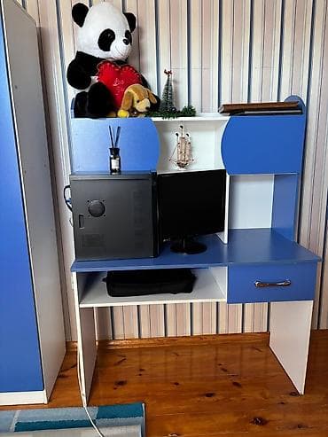 oglan otagi mebelleri: Oğlan üçün, İşlənmiş, Təknəfərlik çarpayı — 3