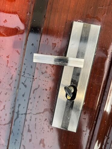 Фурнитура и комплектующие: Tezə Qapı Real alıcıya endirim var -Ölcü: standart giriş qapısı — 3