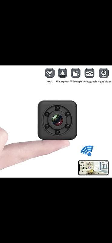 Mini Wi‑Fi təhlükəsizlik kamerası - Kompakt ölçü: barmaq ucu qədər