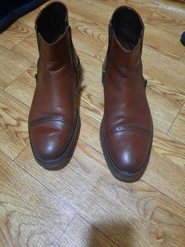 Səndəl və şəp-şüplər: Məhsul: kişi üçün dəri botlar salam əziz müşdərilər bu təmiz dəridi az — 9