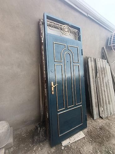 col qapi: Metal giriş qapısı - Material: qalın metal konstruksiya, möhkəm — 1