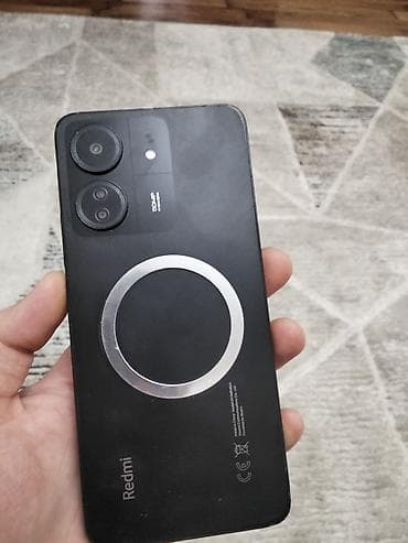 Redmi 13C, 128 GB, rəng - Qara, Simsiz şarj