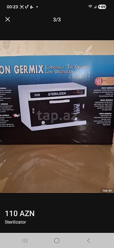 uvb: UV sterilizator – IRON GERMIX CH-209 - Model: CH-209, “Sterilizer — 2