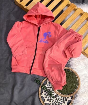 ritmik gimnastika üçün kupalniklər: Uşaq üçün iki hissəli idman dəsti - Model: kapüşonlu jaket + şalvar - — 6