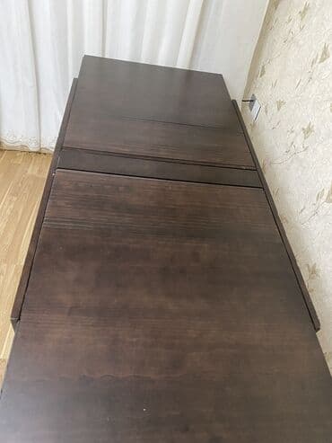 стол для конференций: Masa 6 neferlik yeni Ölcu açilmiş veziyyetde En 80 Hundurluk 80 — 3