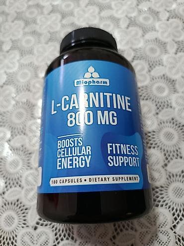 MioPharm L‑Carnitine 800 mg – qida əlavəsi - Formul: L‑Karnitin 800 — 1