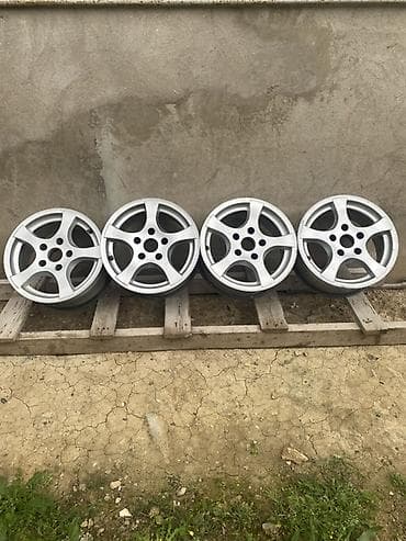 renault megane kreditle: 4 ədəd yüngül lehimli disk dəsti - Rəng: gümüş - 5 şüalı dizayn - 5 — 3