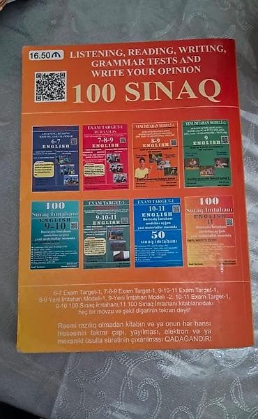 İdman və hobbi: “100 Sınaq İmtahanı – English 11” hazırlıq kitabı – 11-ci sinif — 2