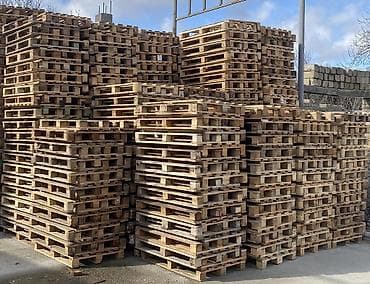 işlenmiş taxtalar: Pallet, 800 х 1200 sm, Ödənişli çatdırılma — 5